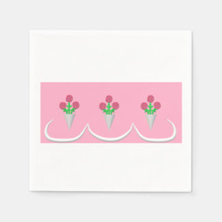 Servilleta De Papel Boda Bouquet