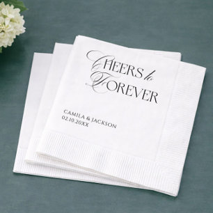 Servilleta De Papel Boda Brindis a la Eternidad