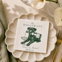 Boda Champán Labrador Verde Sage Preppy