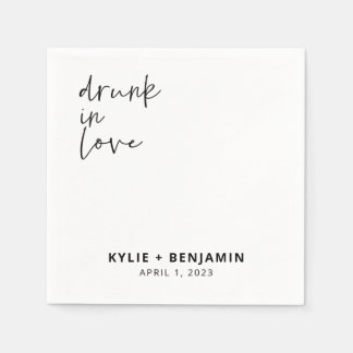 Servilleta De Papel Boda Cocktail Napkin