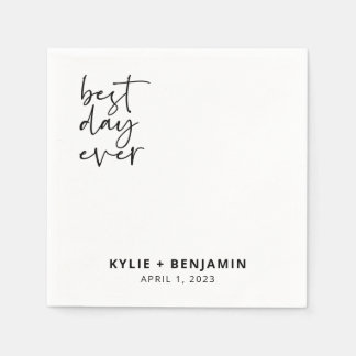 Servilleta De Papel Boda Cocktail Napkin