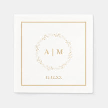 Boda Cocktail Napkin