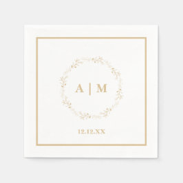 Servilleta De Papel Boda Cocktail Napkin