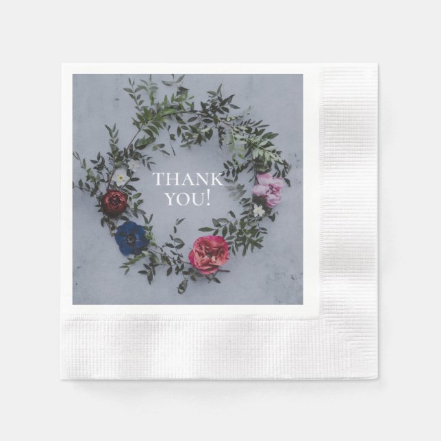 Servilleta De Papel Boda Cocktail Napkins (Anverso)