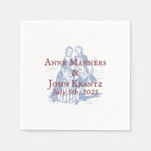 Boda Colonial de la Pareja Americana