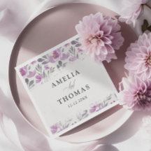 Boda con patrón de acuarela floral rústica