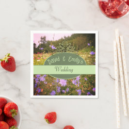 Servilleta De Papel Boda Cottagecore Flower Meadow