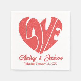 Servilleta De Papel Boda de amor
