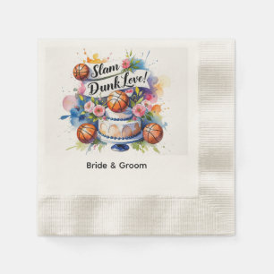 Servilleta De Papel Boda de baloncesto