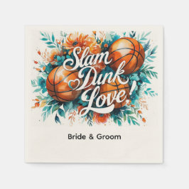 Servilleta De Papel Boda de baloncesto