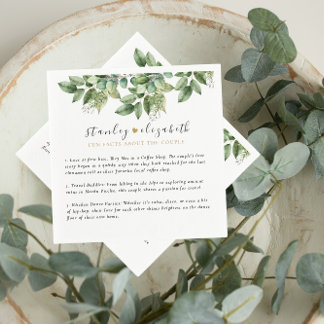 Servilleta De Papel Boda de follaje Rústico Botánico Verde y Oro