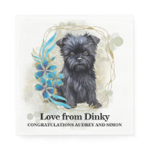 Boda de fotografía de perro tropical Affen Pinsche