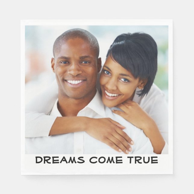 Servilleta De Papel Boda de fotografía, ducha de novia, compromiso mod (Anverso)