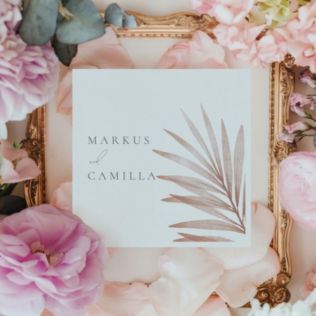 Servilleta De Papel Boda de Grass Bohemian Pampas (Subido por el creador)