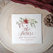 Boda de Invierno Vegetación Nupcial Ducha de Novia