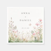 Boda de mariposa floral