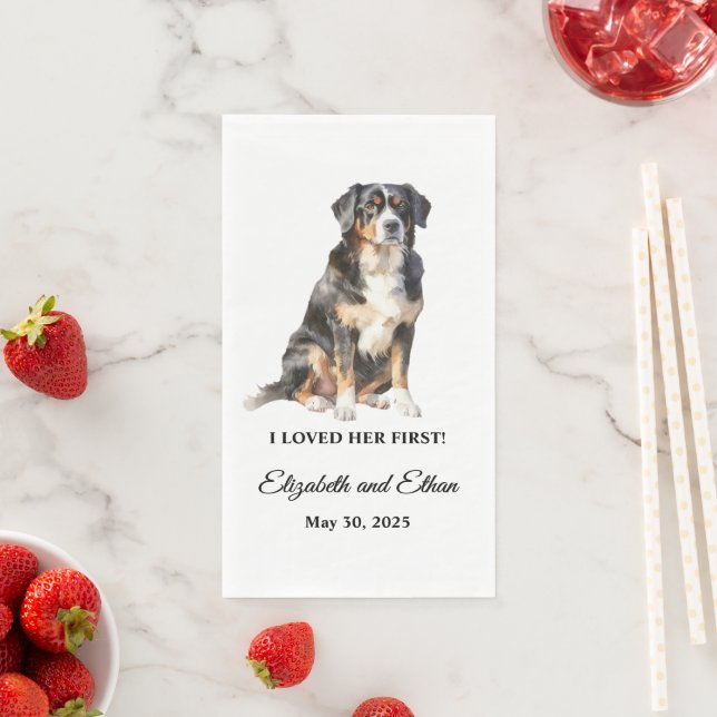 Servilleta De Papel Boda de montaña de Bernese (In situ)