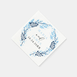 Servilleta De Papel Boda de nieve de invierno