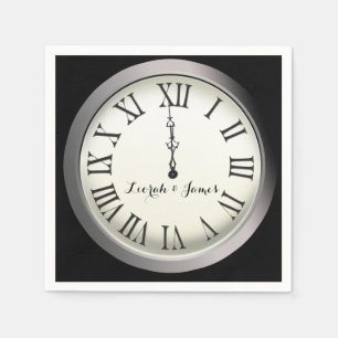 Servilleta De Papel Boda de Nochevieja