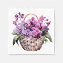 Boda de orquídeas púrpura y blanco