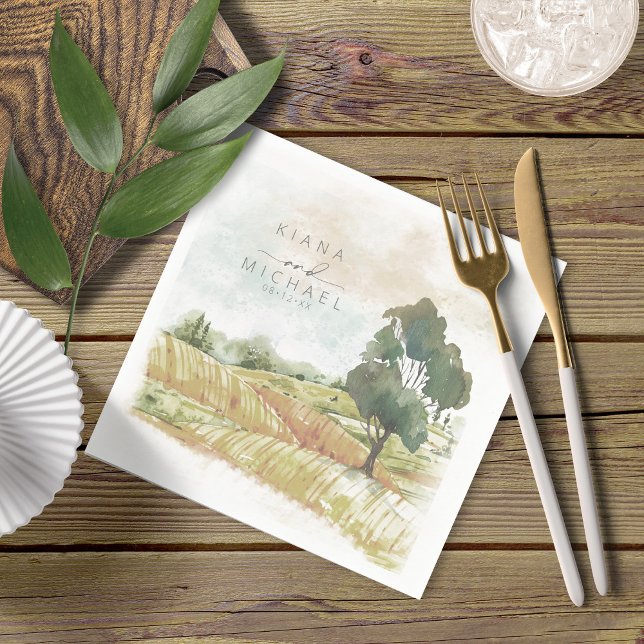 Servilleta De Papel Boda de paisajes acuáticos Sage Green ID786 (Subido por el creador)