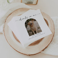 Boda de perro elegante fotográfico personalizado