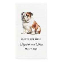 Boda de perro personalizada de Bulldog