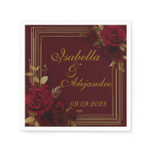 Boda de Rosas Burgundy Románticas 