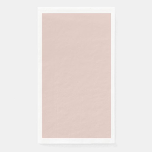 Servilleta De Papel Boda de Sal Rosa Personalizado Llanto Ducha de nov (Anverso)