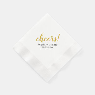 Servilleta De Papel Boda de Salud