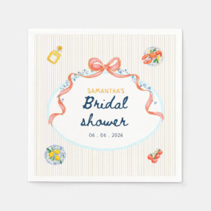 Servilleta De Papel Boda de verano italiana 