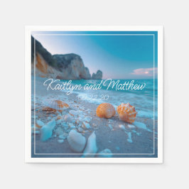 Servilleta De Papel Boda de verano moderno