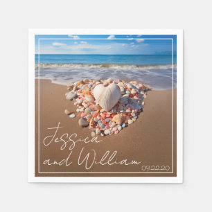 Servilleta De Papel Boda de verano romántico