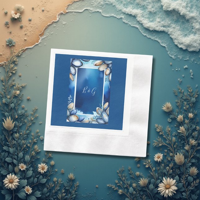 Servilleta De Papel boda de vibración de la costa azul (Subido por el creador)
