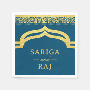 Servilleta De Papel Boda del Arco de Cañón de Flor Marigold Mundap