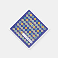 Boda Dorado Tile Royal Blue de Marruecos