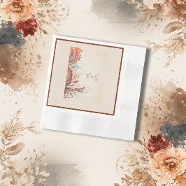 Servilleta De Papel boda étnico beige