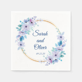 Servilleta De Papel Boda Floral