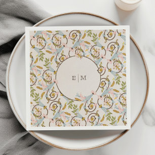 Servilleta De Papel Boda floral elegante del Royal Victorian