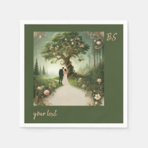 boda Forestal Medieval Verde