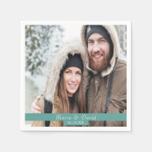 Boda foto nombres verdes