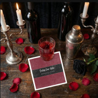 Boda gótica de cuervo negro vino oscuro para siemp
