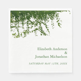 Servilleta De Papel Boda Hanging Ivy Greenery