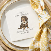 Boda Hawaiana Dachshund Tropical