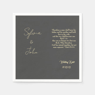 Servilleta De Papel Boda inmaduro