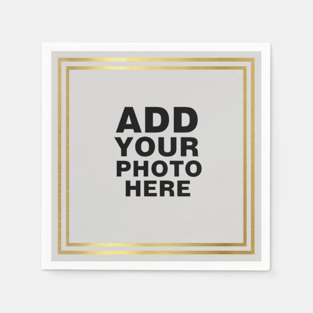 Servilleta De Papel Boda Keepsake (Anverso)