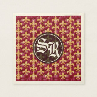 Servilleta De Papel Boda medieval Napkin