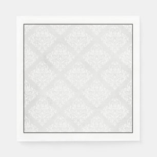 Servilleta De Papel Boda Minimalista elegante de Damask