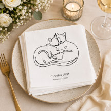Boda Minimalista Personalizada de Gato