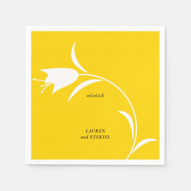 SERVILLETA DE PAPEL BODA MOD TULIP (Anverso)